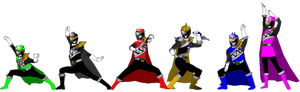 Dark Kyoryugers for Pikatwig