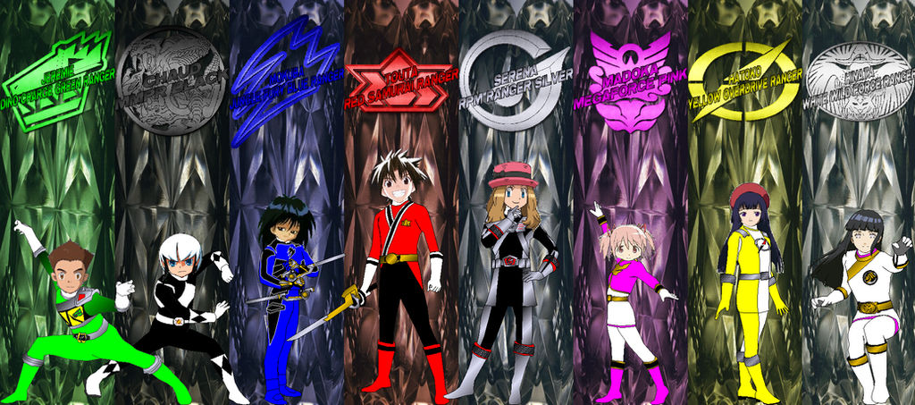 Anime Ninja Rangers Anime Rangers for NeoDuelGX by RAatNYSBA on DeviantArt