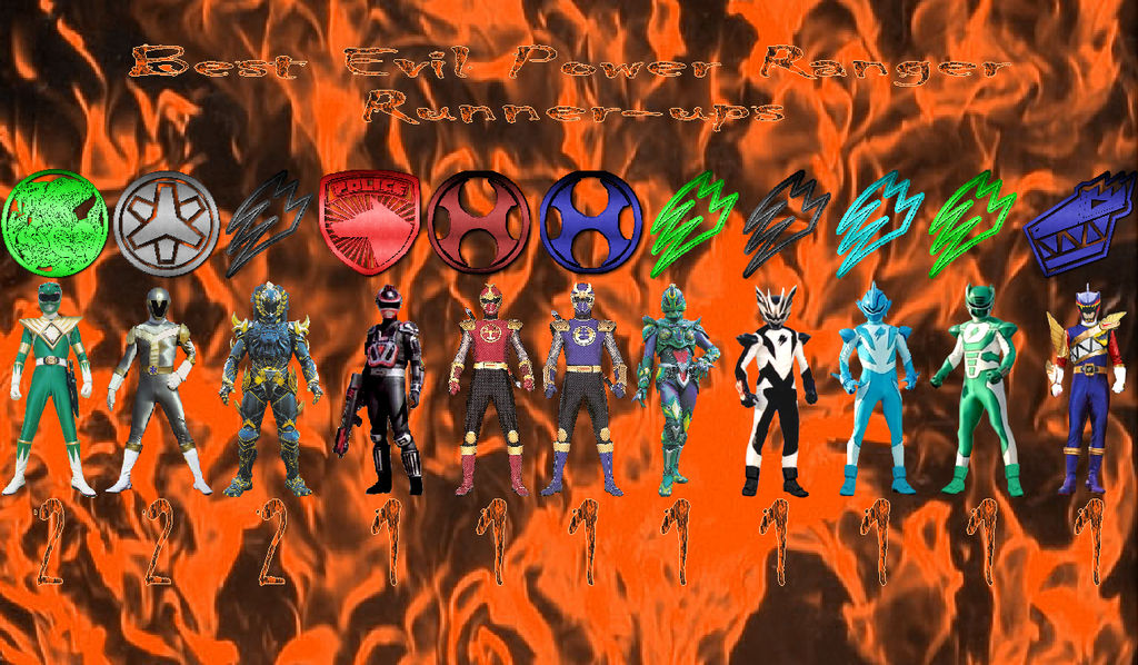 Power Ranger Evil Roxy Draw Best Evil Power Rangers Runner-Ups by RA2135 on DeviantArt