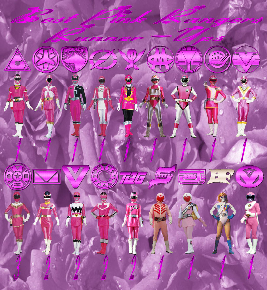 Best Pink Rangers Runner-Ups by RA2135 on DeviantArt