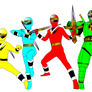 Kakuranger Hurricanger Colors for RedFalconRanger