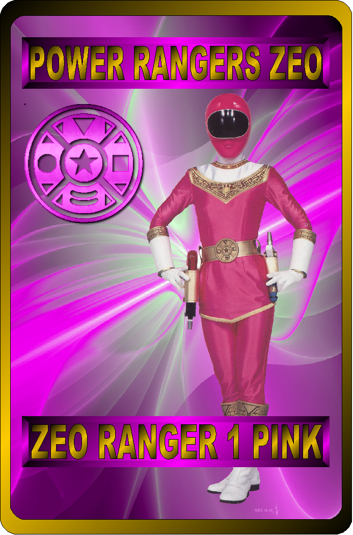 Zeo Ranger 1 Pink