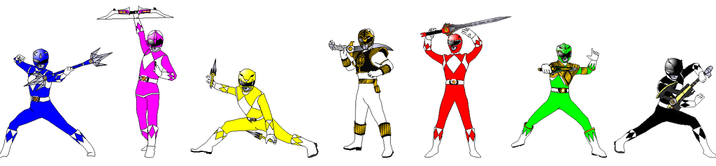 Mmpr Evolution MMPR for RedStrikler23424 by RA2135 on DeviantArt