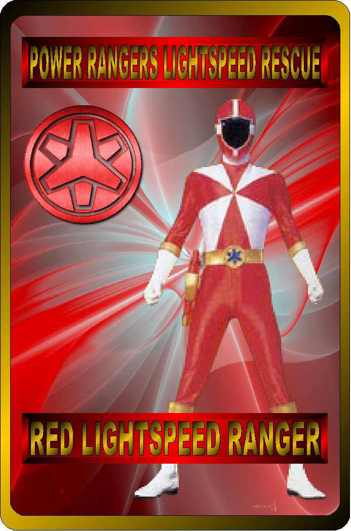 Red Lightspeed Ranger by RA2135 on DeviantArt