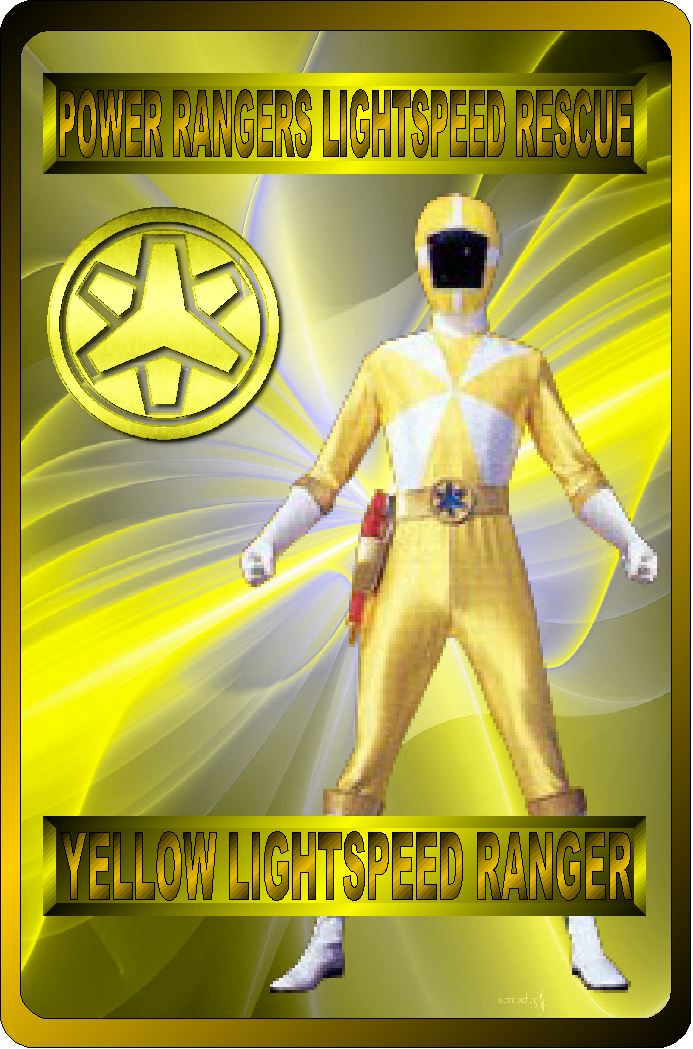 Yellow Lightspeed Ranger by RAatNYSBA on DeviantArt
