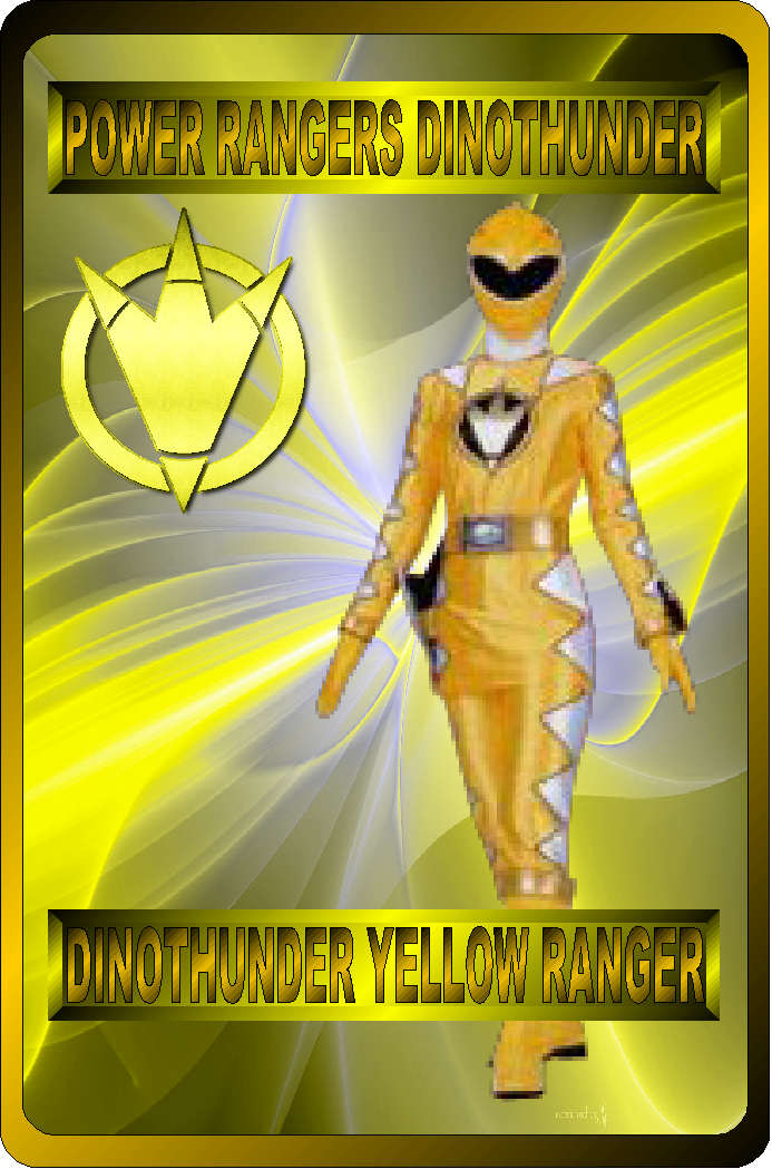 DinoThunder Yellow Ranger by RAatNYSBA on DeviantArt