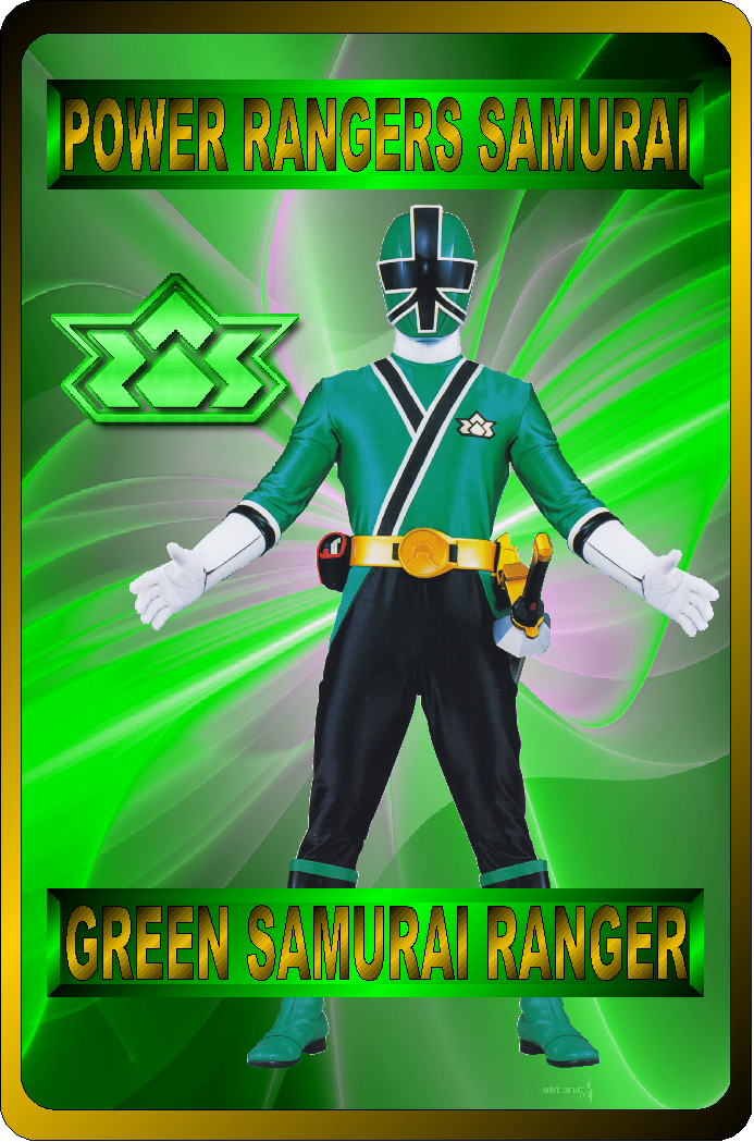 Green Samurai Ranger (SAMURAI) by RAatNYSBA on DeviantArt