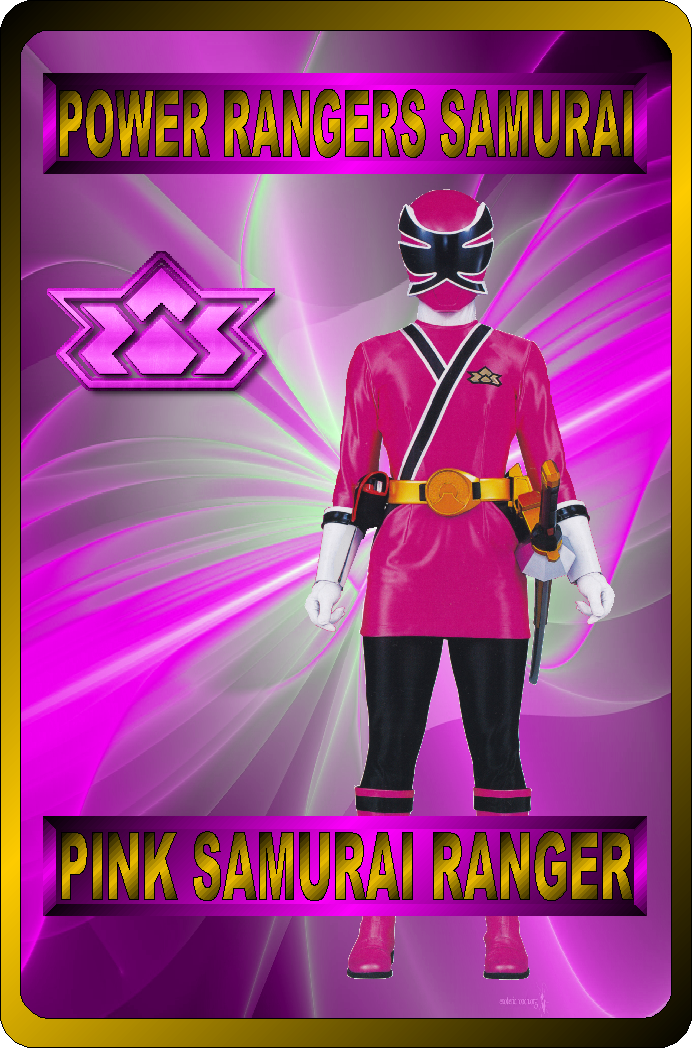 Pink Samurai Ranger by RAatNYSBA on DeviantArt