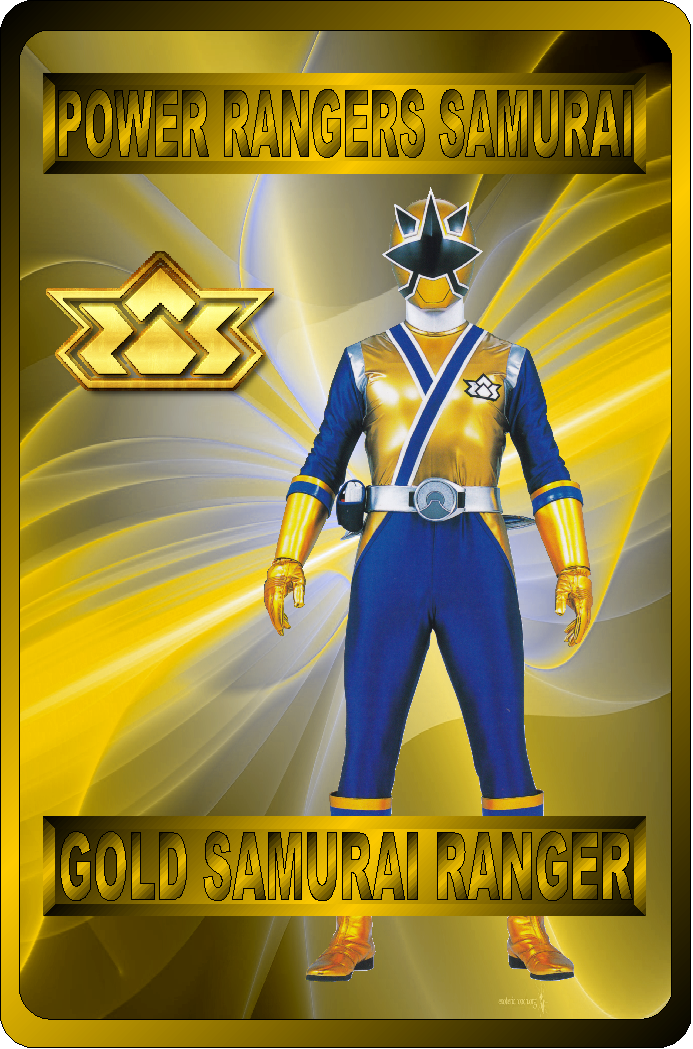 Gold Samurai Ranger by RAatNYSBA on DeviantArt