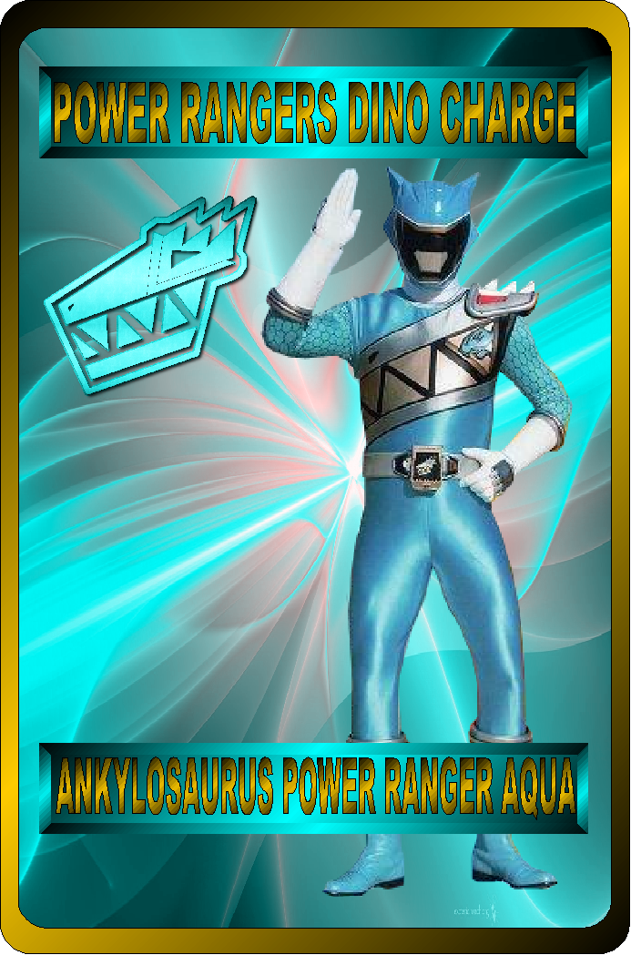 Aqua Power Rnager Ankylosaurus Power Ranger Aqua by RA2135 on DeviantArt