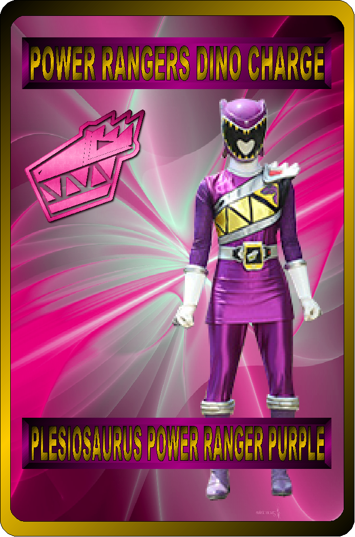Plesiosaurus Power Ranger Purple by RA2135 on DeviantArt