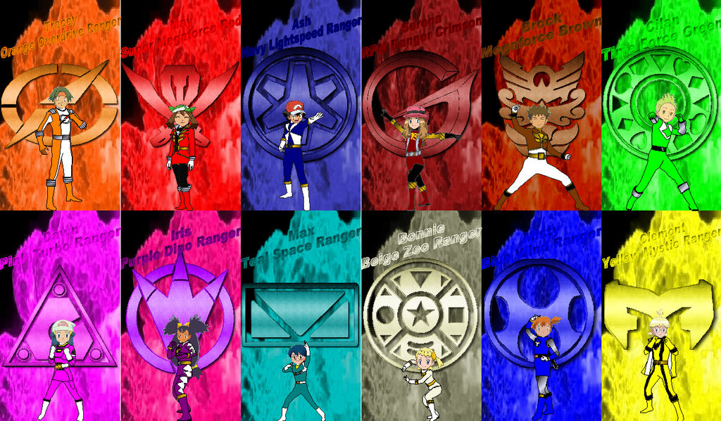 Pokemon Rangers for RedFalconRanger by RA2135 on DeviantArt