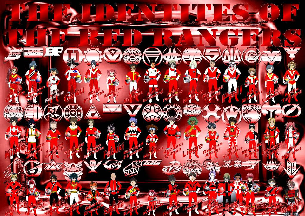 Red Rangers Identities by RAatNYSBA on DeviantArt