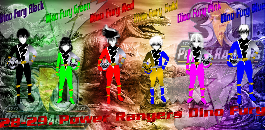 Power Rangers Dino Fury Render by NeoRider217 on DeviantArt