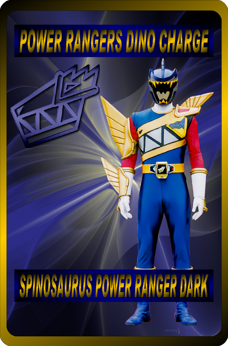 Spinosaurus Power Ranger Dark by RA2135 on DeviantArt