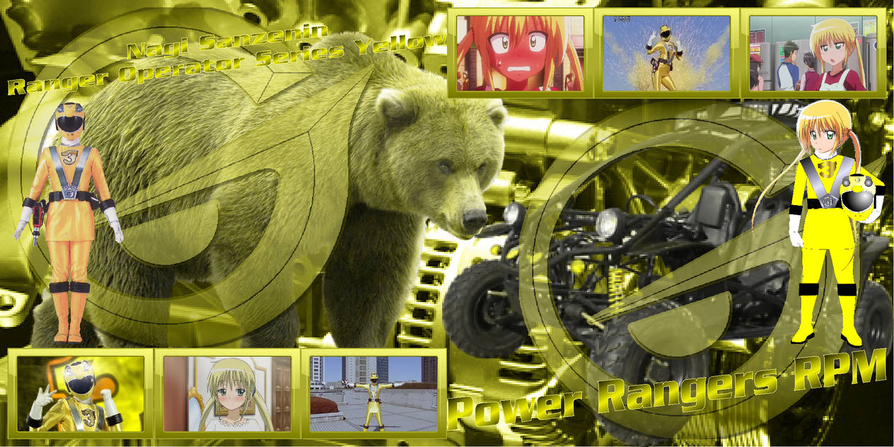 Nagi Sanzenin is Ranger Yellow by RAatNYSBA on DeviantArt