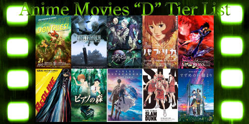 Anime Movies D Tier List