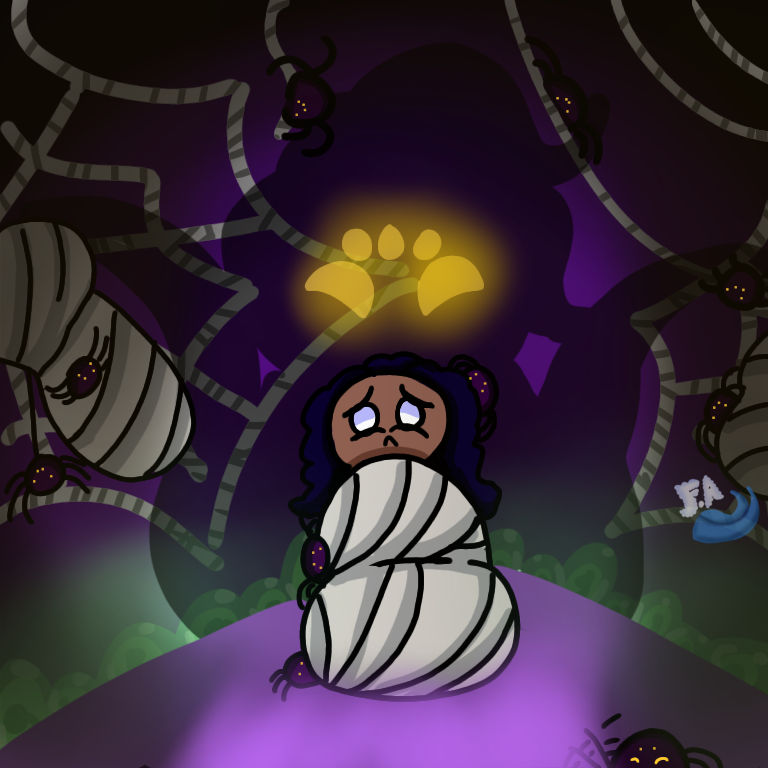 Halloween Horrors: All Webbed Up by FluffyAltarias on DeviantArt