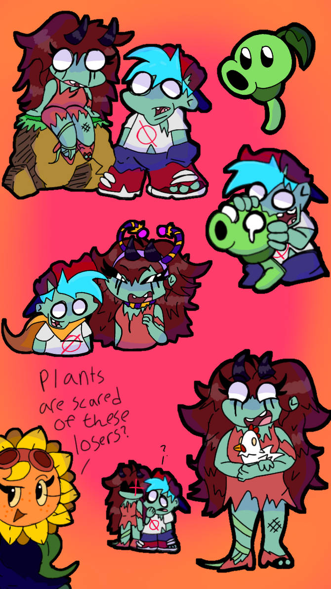 Plants Vs Rappers by FluffyAltarias on DeviantArt