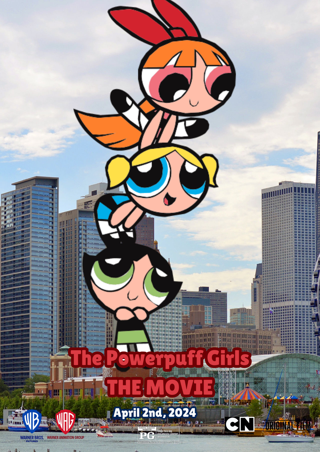 The Powerpuff Girls (2024 film) by MiniMonster-1234 on DeviantArt