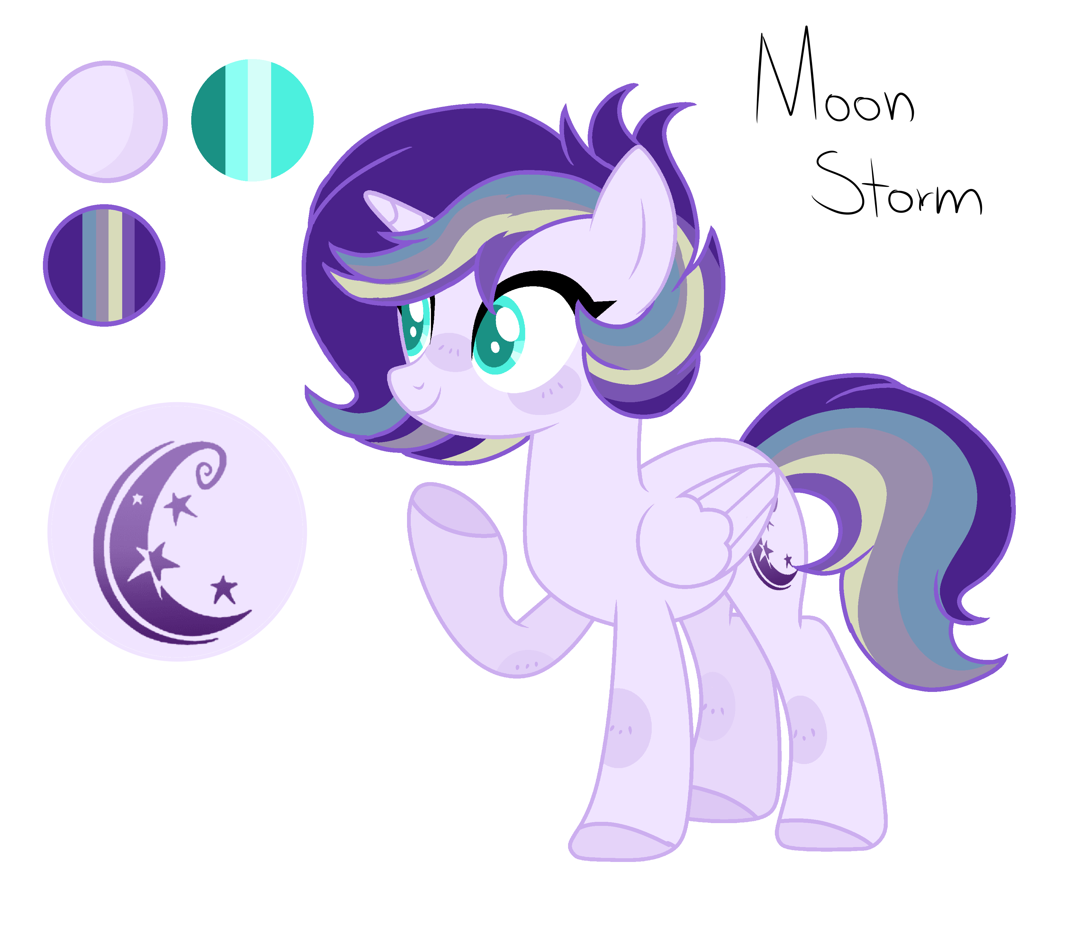 Princess Moon Storm by wiisterya on DeviantArt