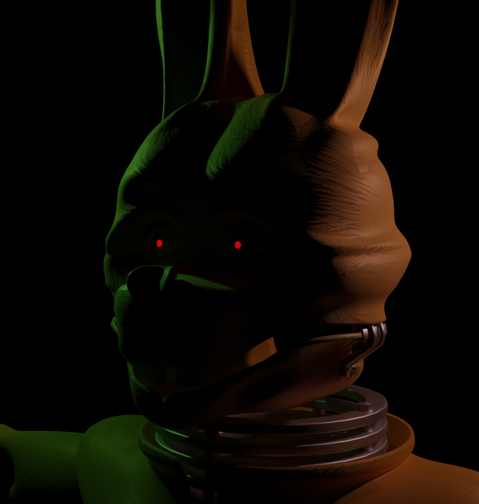 Springbonnie Performance Stylized springbonnie (close up) by twoloon121212 on DeviantArt