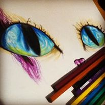 Cheshire Cat's eyes