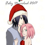 Sasuke y Sakura Navidad 2017