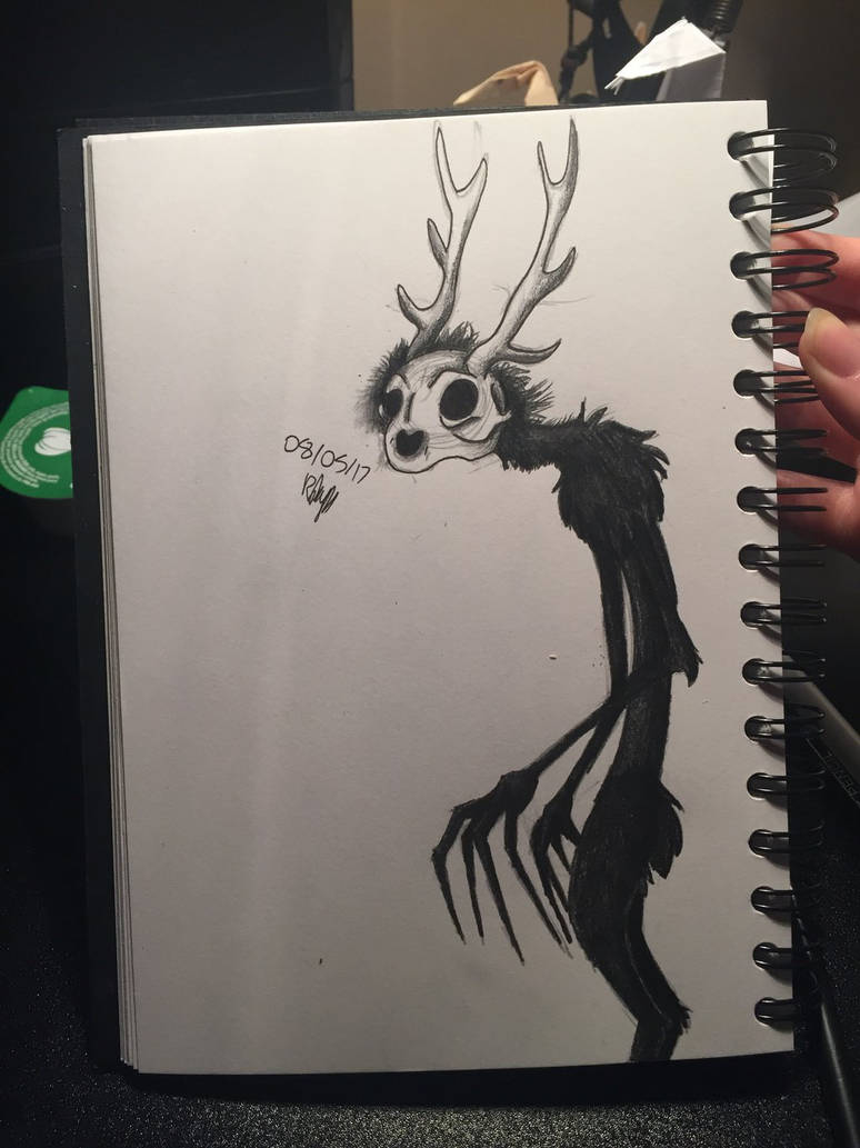 Anxiety Monster by XWolfWhispererX on DeviantArt