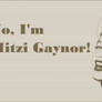 No, I'm Mitzi Gaynor
