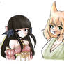 Au ra Zuki and Miqo'te Api