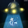 Alien Zuki capturing Romie