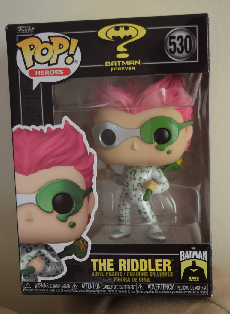 Riddler (Batman Forever) Funko pop by kllngjk on DeviantArt