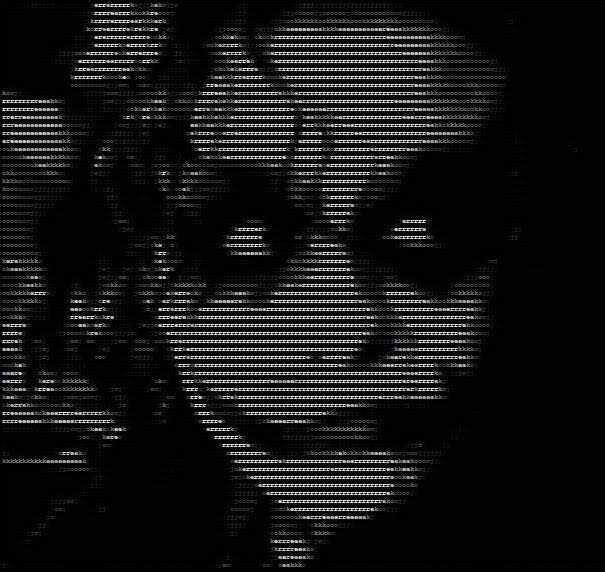 Joker ASCII by MadHatterAndTea on DeviantArt