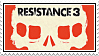 Resistance 3 Stamp