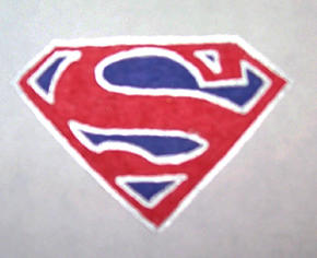 Superman Shield Drawing