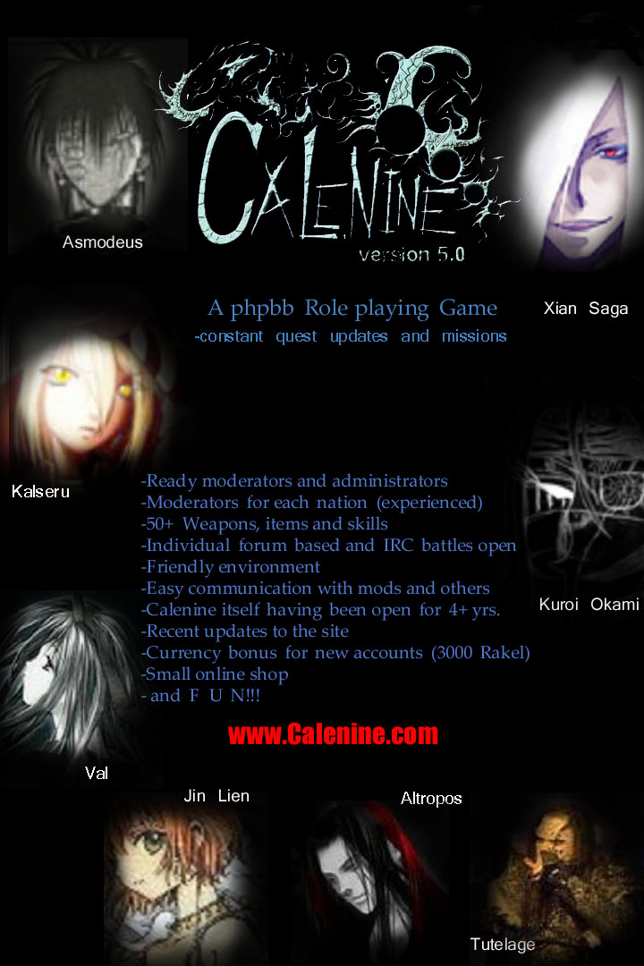 Calenine Flier NUM.1