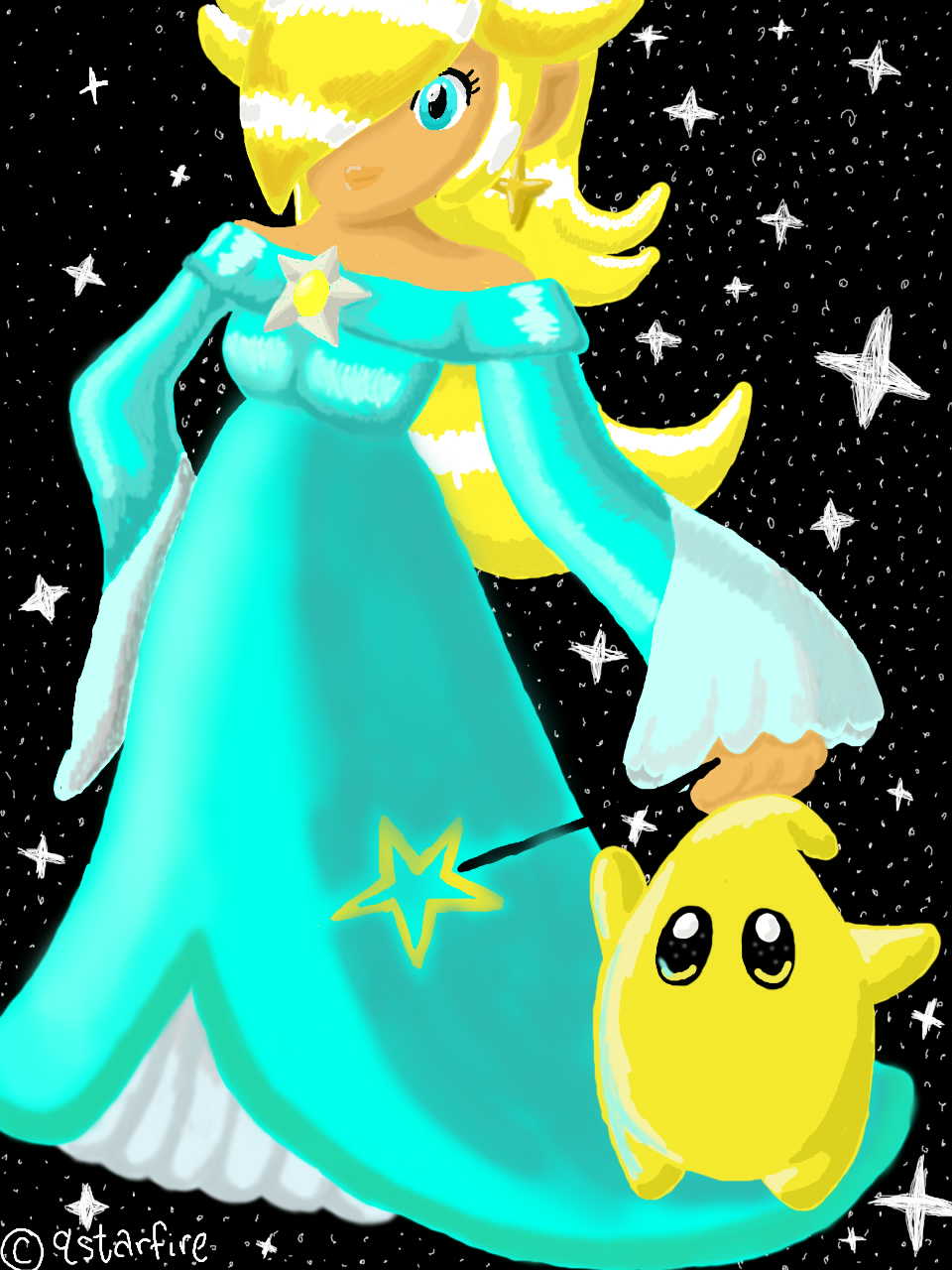 Princess Rosalina and Luma