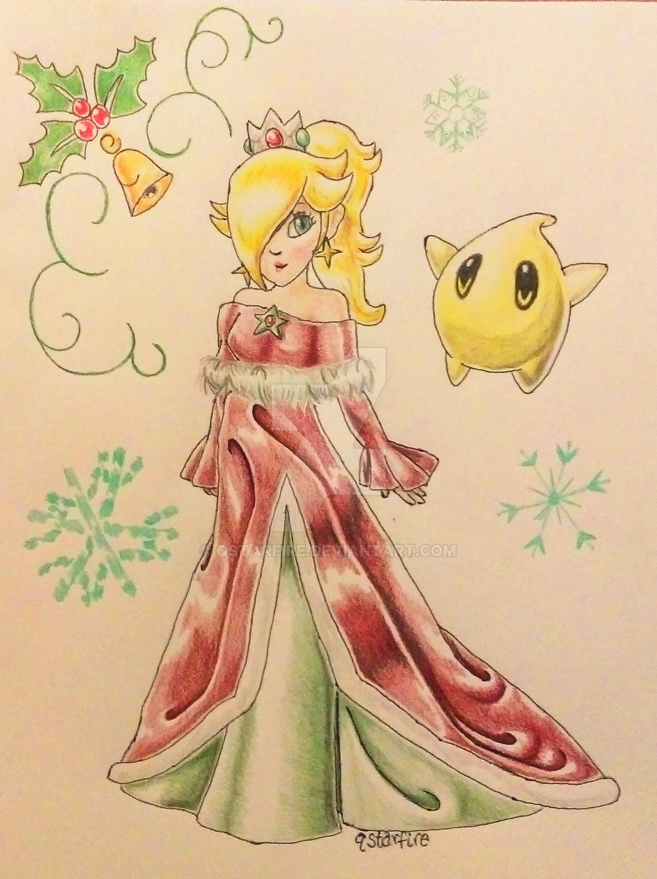 rosalina christmas dress Merry Christmas from Rosalina : r/Mario