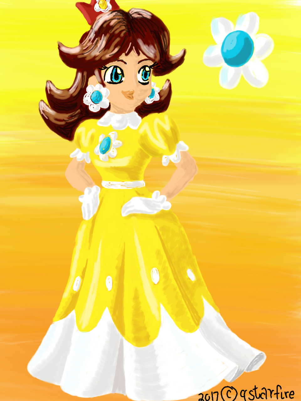 Princess Daisy ~ Colors 3D