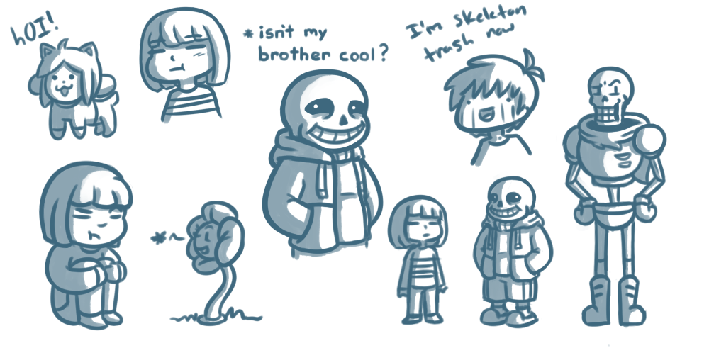 Undertale doobles