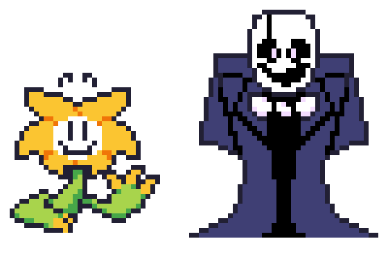 Undertale One Color Flowey And Gaster By Doccair On Deviantart Undertale One Color Flowey And Gaster By Doccair On Deviantart