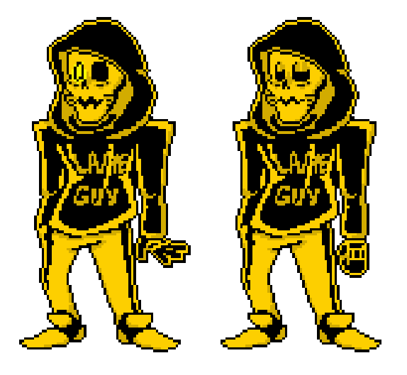 Scrapped FellSwap!Gold Sans fight game by DoccAir on DeviantArt