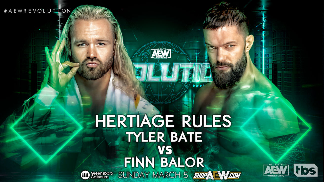 Aew Revolution Match Card by KiddMoxxie on DeviantArt