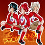 Red trio