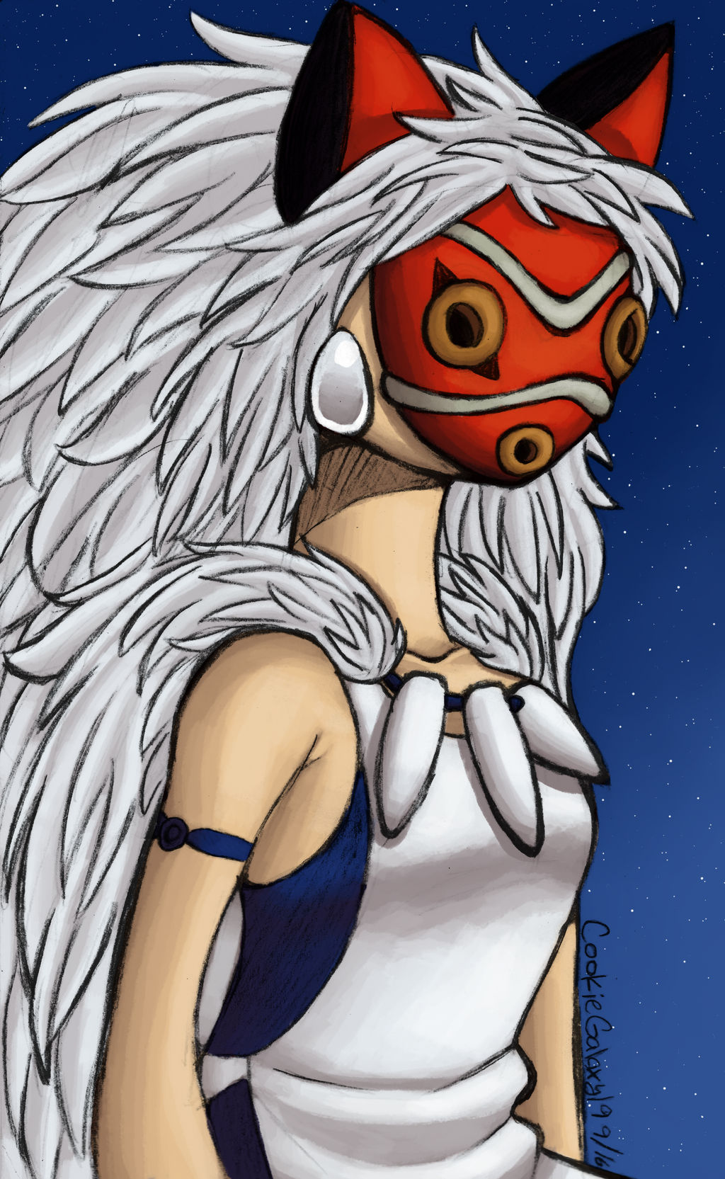Princess Mononoke by CookieGalaxy19 on DeviantArt