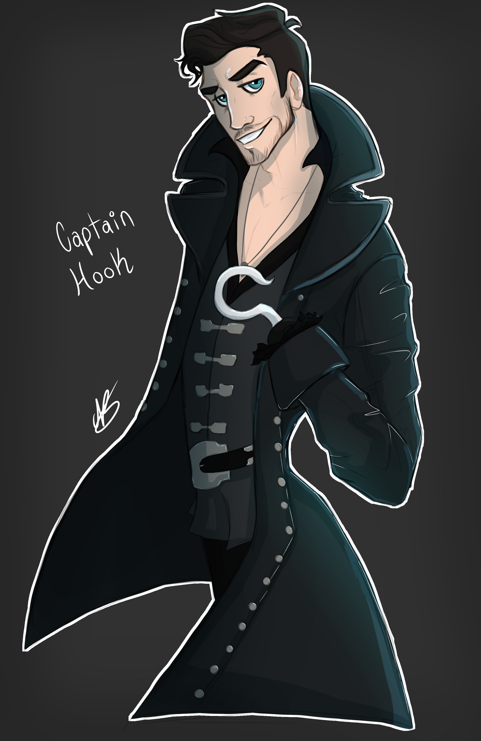 Hook | Once Upon a Time by BearBearr on DeviantArt