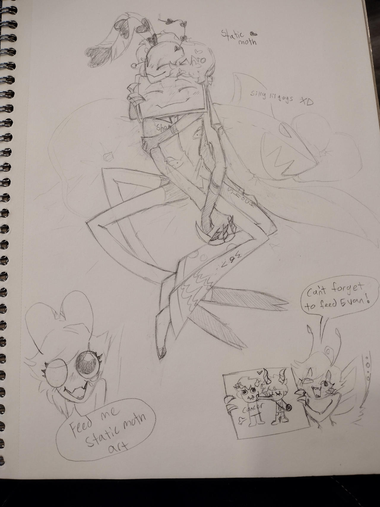 Human Staticmoth Sketchbook art staticmoth by Mitsukixcheese on DeviantArt