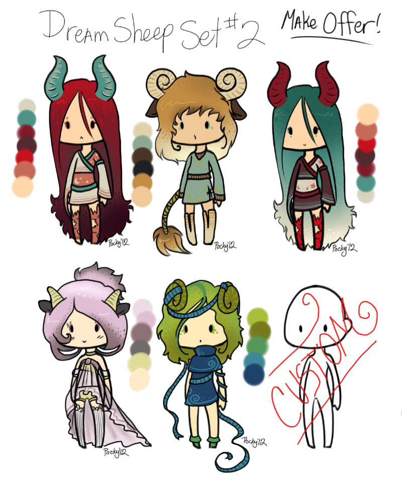 :Adopt: Dream Sheep Set 2 -CLOSED-