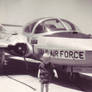 Me with my Dad's T-37 in 1960